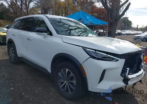 2025 Infiniti Qx60 Pure Awd z USA, uszkodzony, nr VIN 5N1AL1ES4SC351289